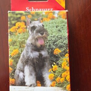Schnauzer Dog Novelty Deck of Cards